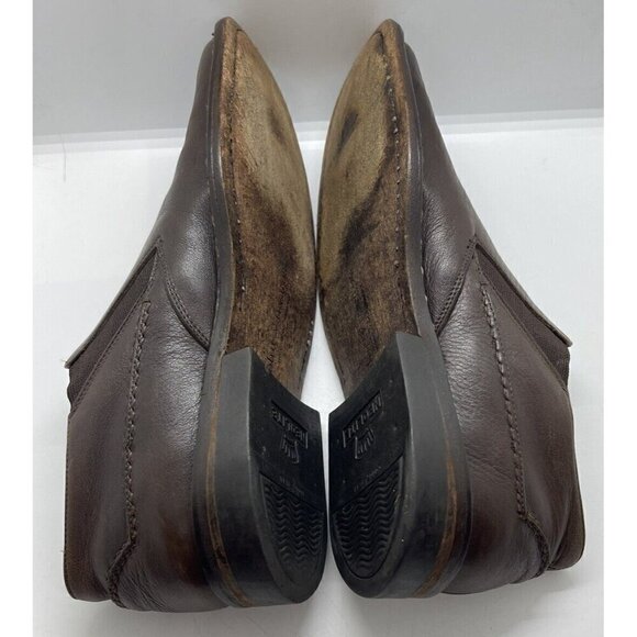 John Varvatos Men Brown Leather Slip On Oxfords Dress Shoes Sz 9 Loafers Neolite main image 10